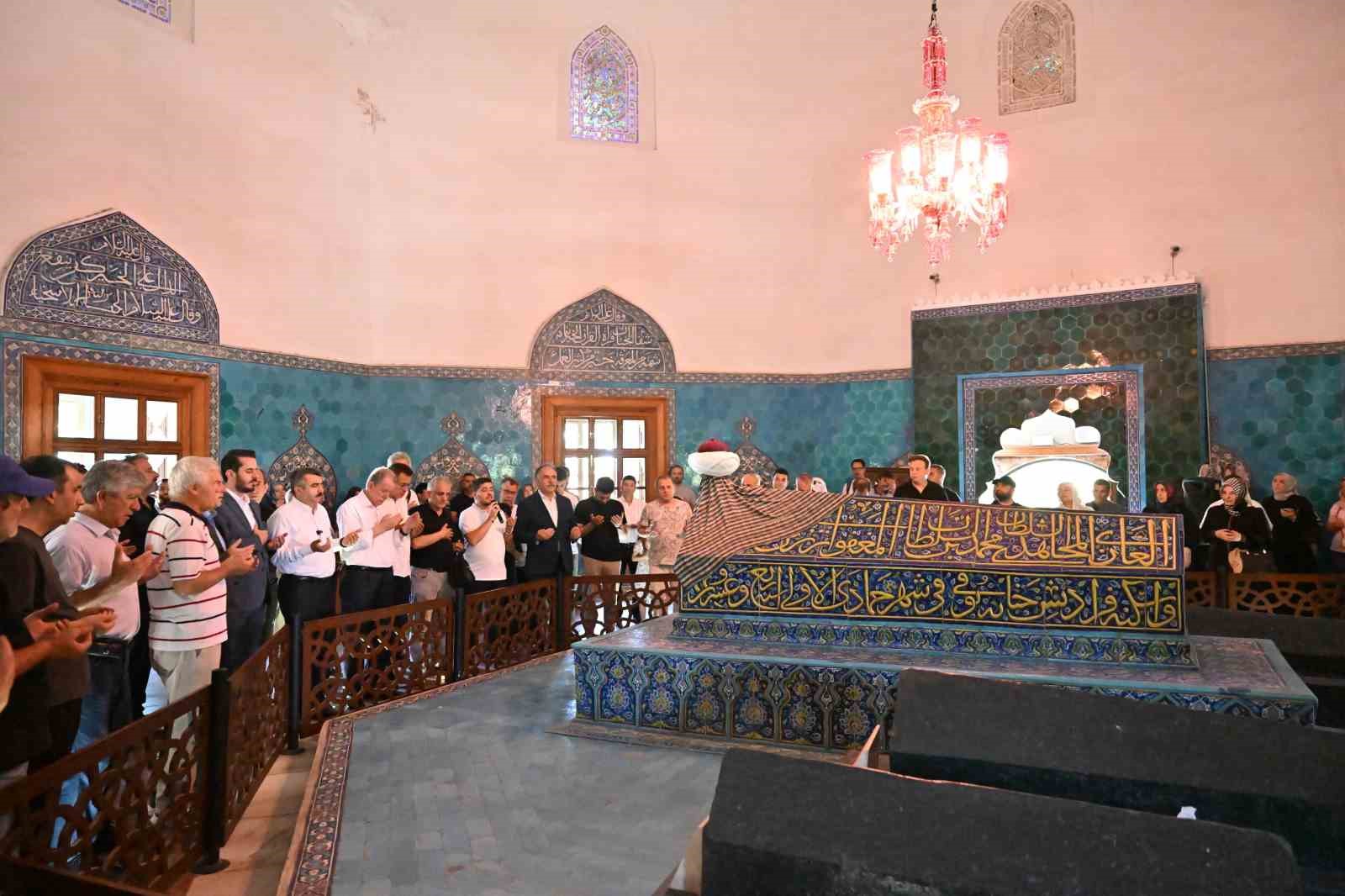 Sultan Çelebi Mehmed dualarla anıldı
