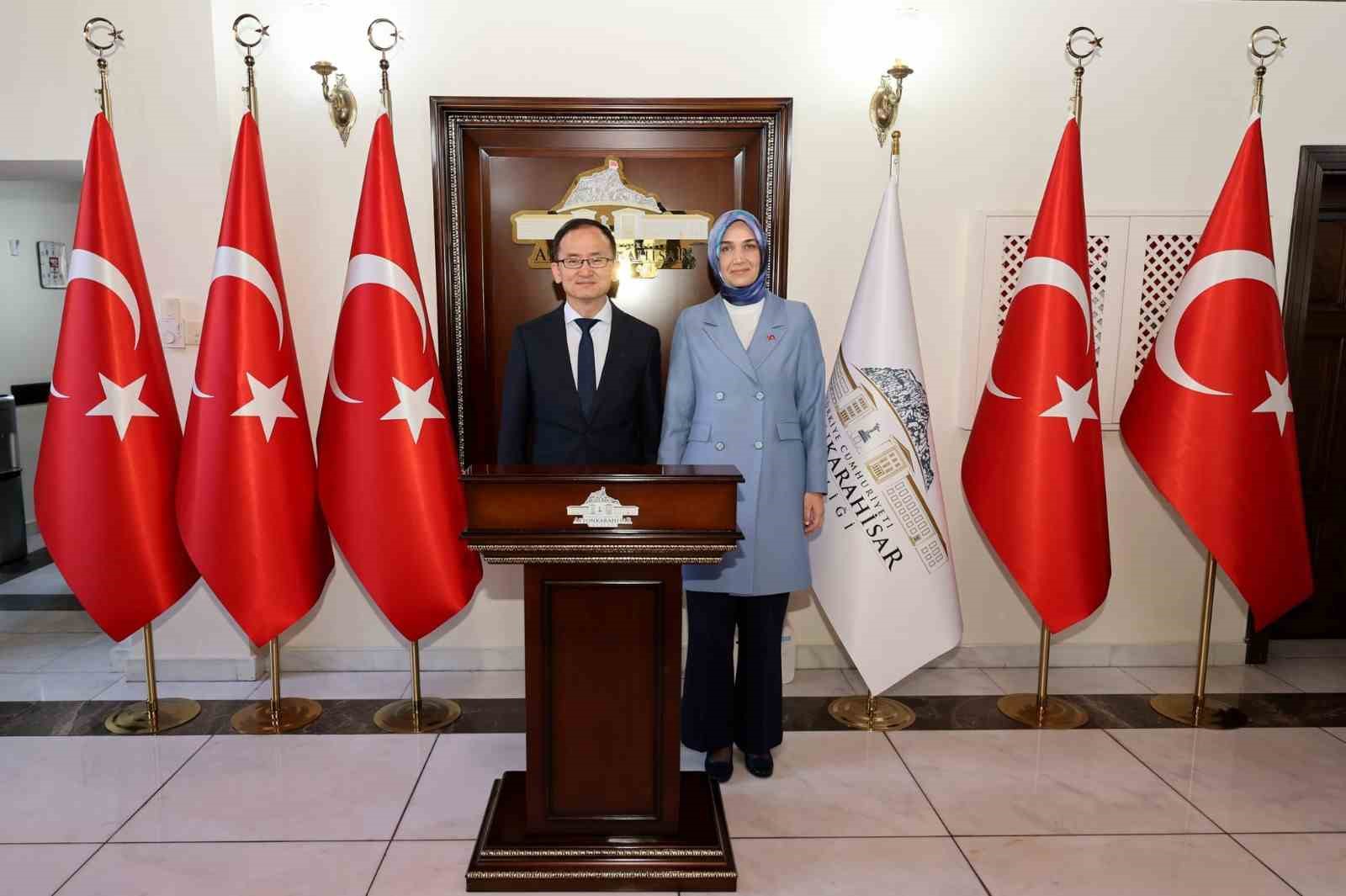 Afyonkarahisar ile Çin Halk Cumhuriyeti arasındaki ilişkiler değerlendirildi
