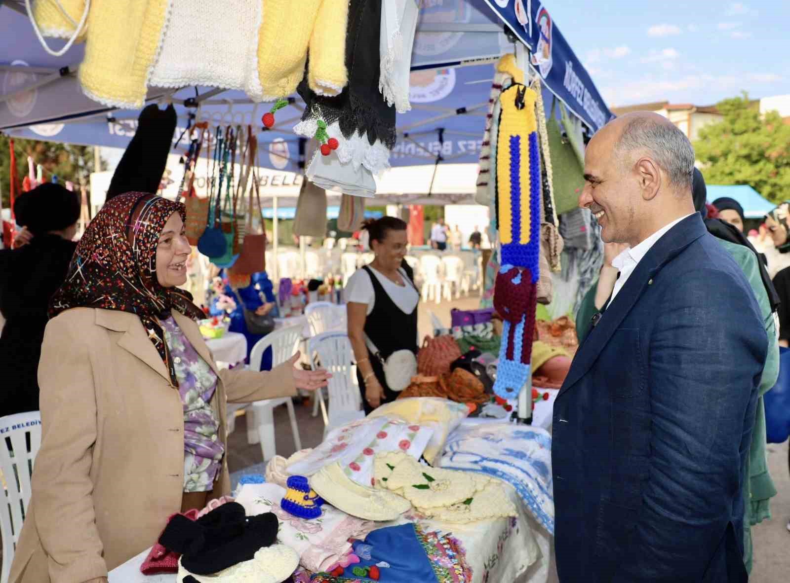 Üreten kadınlar Körfez’de buluştu
