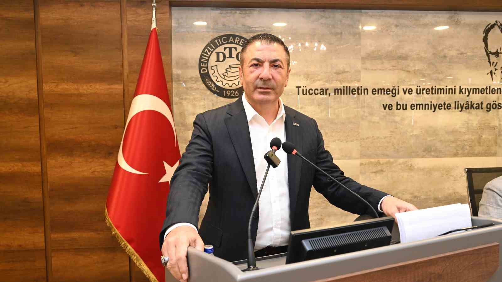 DTO Başkanı Erdoğan, "Emek yoğun sektörlerimize, ek destekler sağlanmalıdır"
