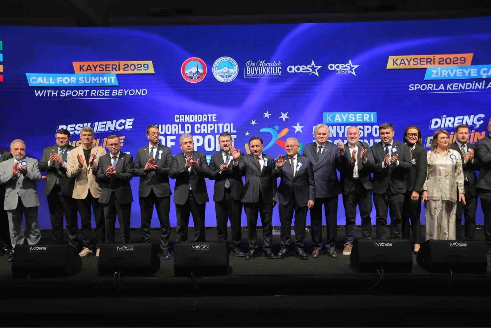 ACES Yönetim Kurulu Başkanı Lupatelli: "2029 Dünya Spor Başkenti yüzde 99.5 Kayseri olacak"
