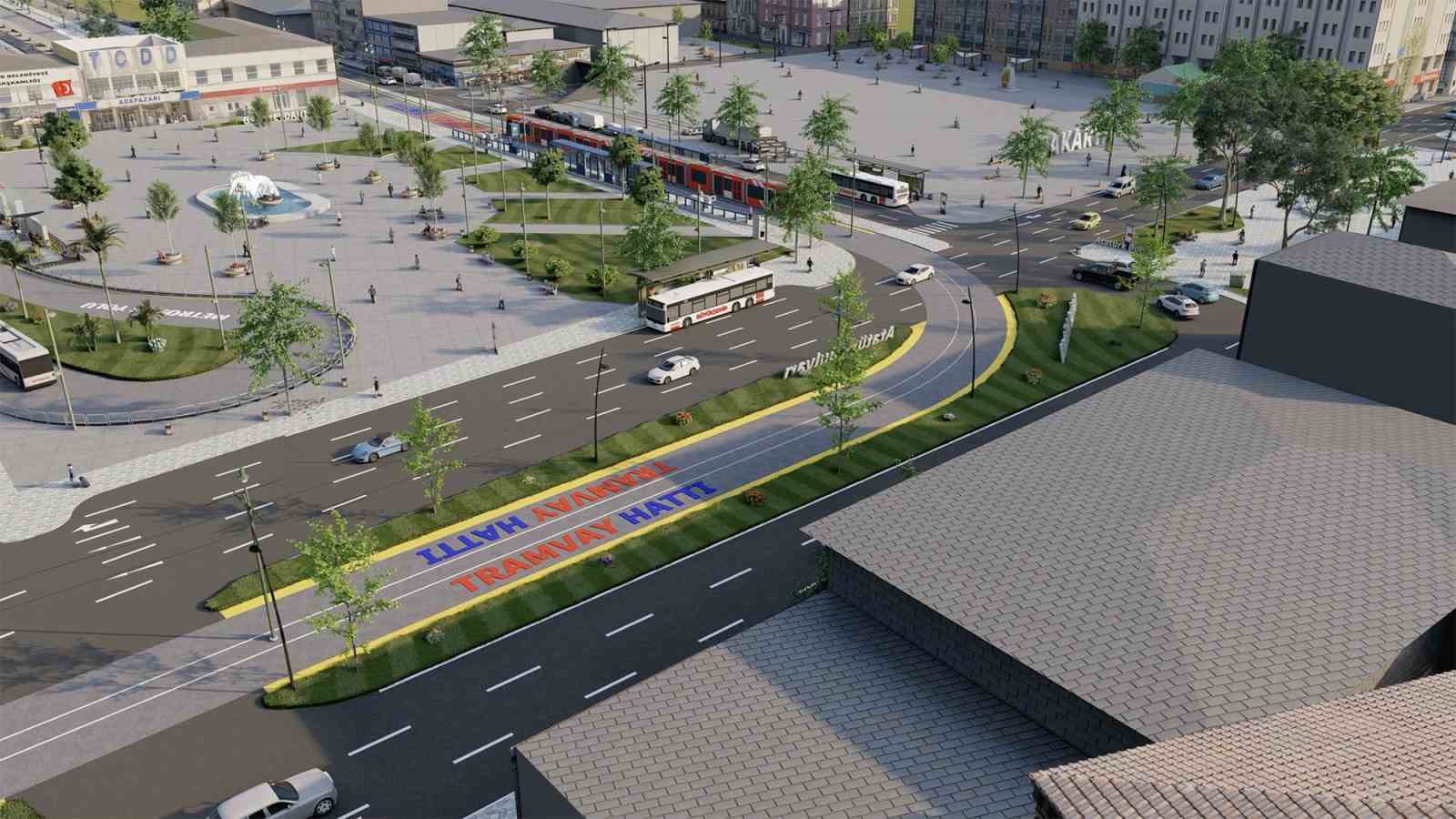 Adapazarı-Serdivan Tramvay Hattı için geri sayım
