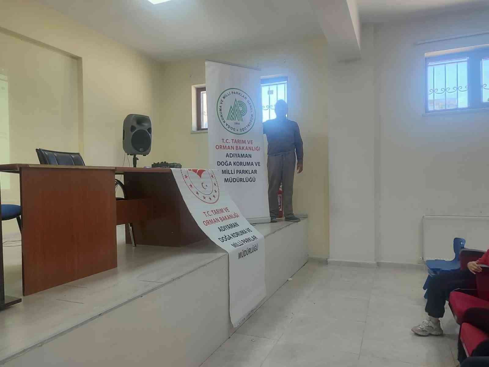 Adıyaman’da 64 öğrenciye doğa ve biyolojik çeşitlilik eğitimi verildi
