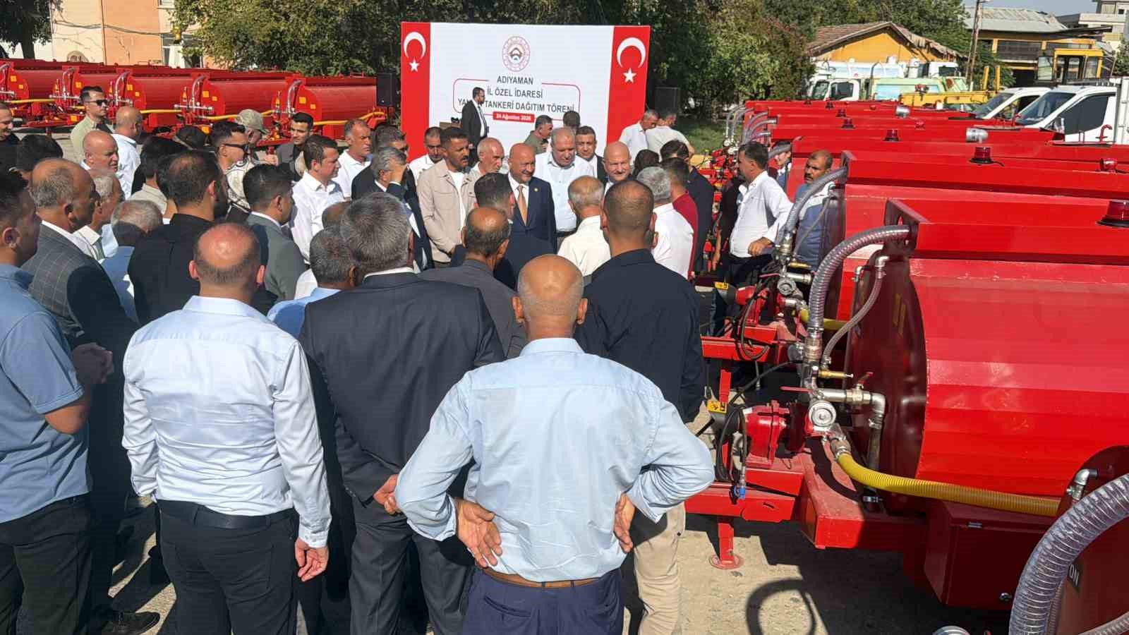 Adıyaman’da orman yangını önlemi: Alevler büyümeden müdahale için 36 tanker
