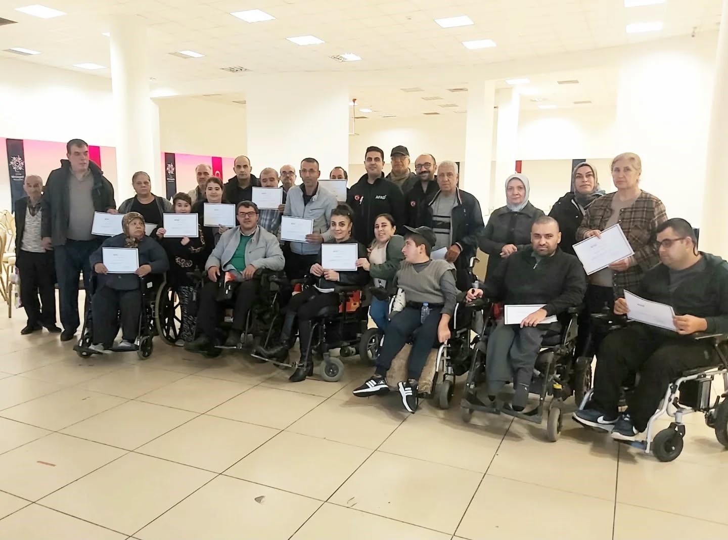 AFAD ve Kızılay’dan engelli bireylere hayat kurtaran eğitim
