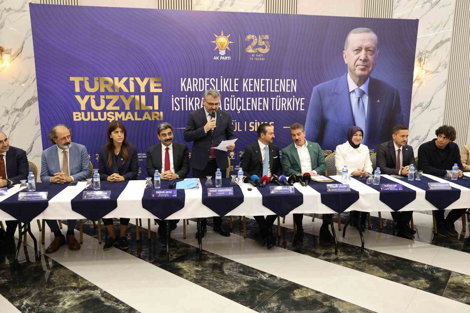 AK Parti Genel Başkan Yardımcısı Prof. Dr. Zorlu: "Türkpol teşkilatlanma modeli üzerinde çalışıyoruz"
