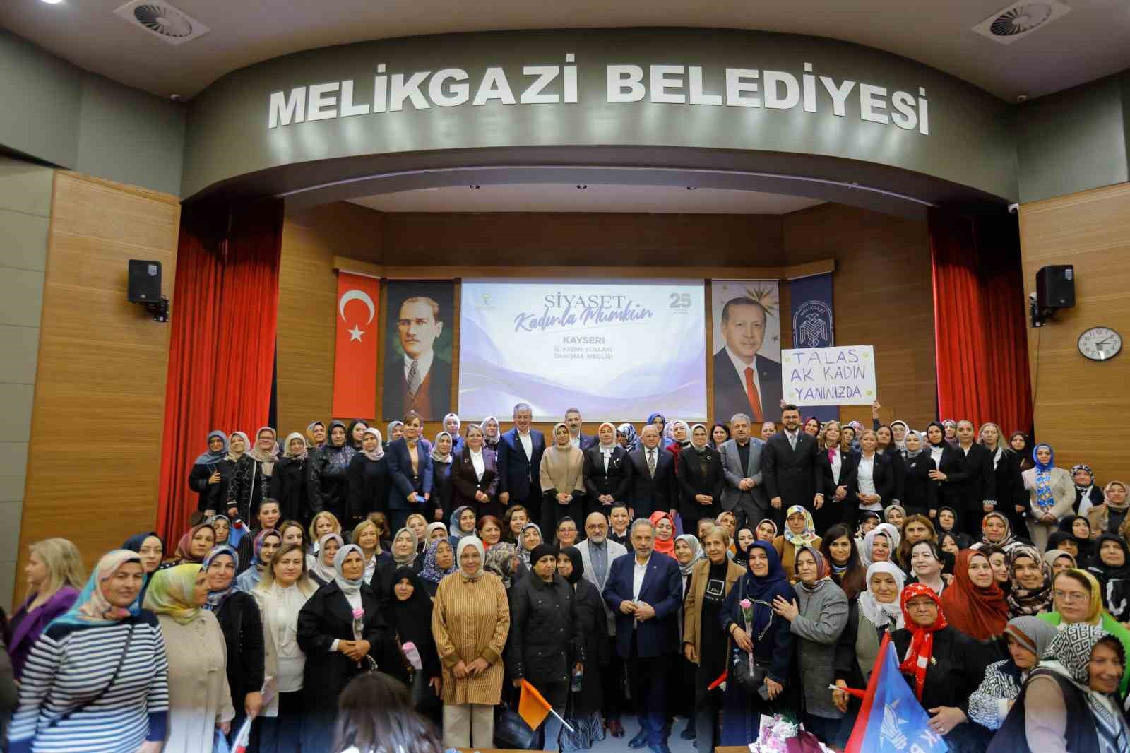 AK Parti Kayseri İl Kadın Kolları Danışma Meclis Toplantısı yapıldı
