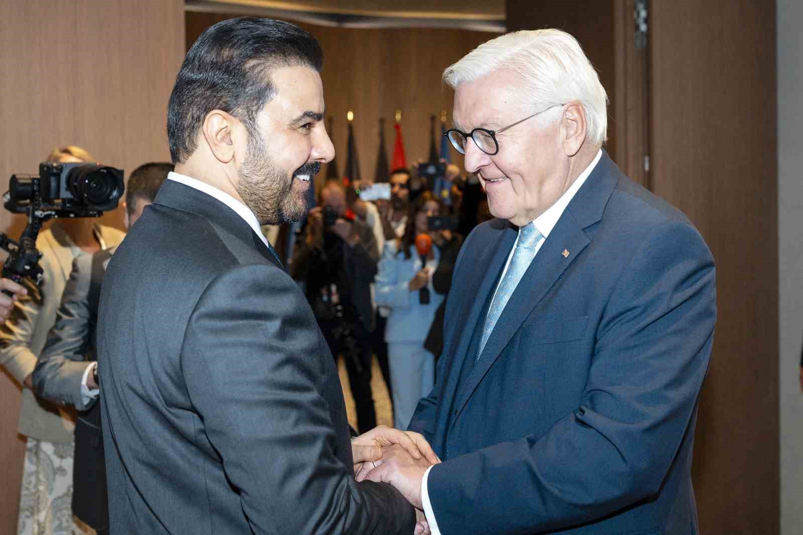 Almanya Cumhurbaşkanı Steinmeier, Irak Başbakanı Zeydi’yi kabul etti
