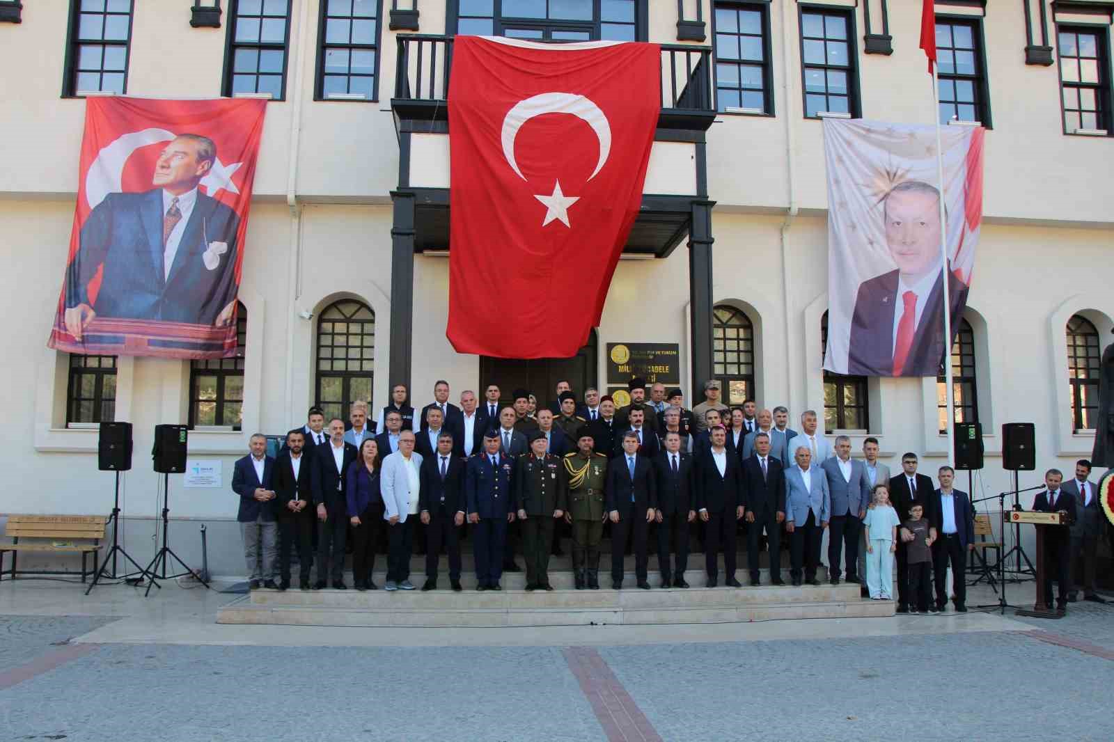 Amasya Tamimi’nin 107. yıldönümü nedeniyle tören düzenlendi
