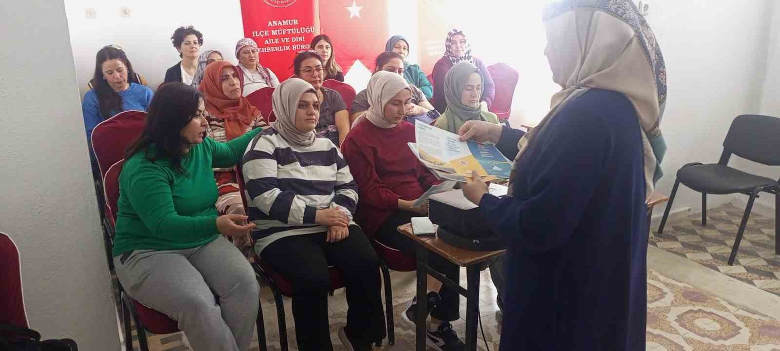 Anamur’da ’Değerleriyle Güçlü Ailem’ projesi devam ediyor

