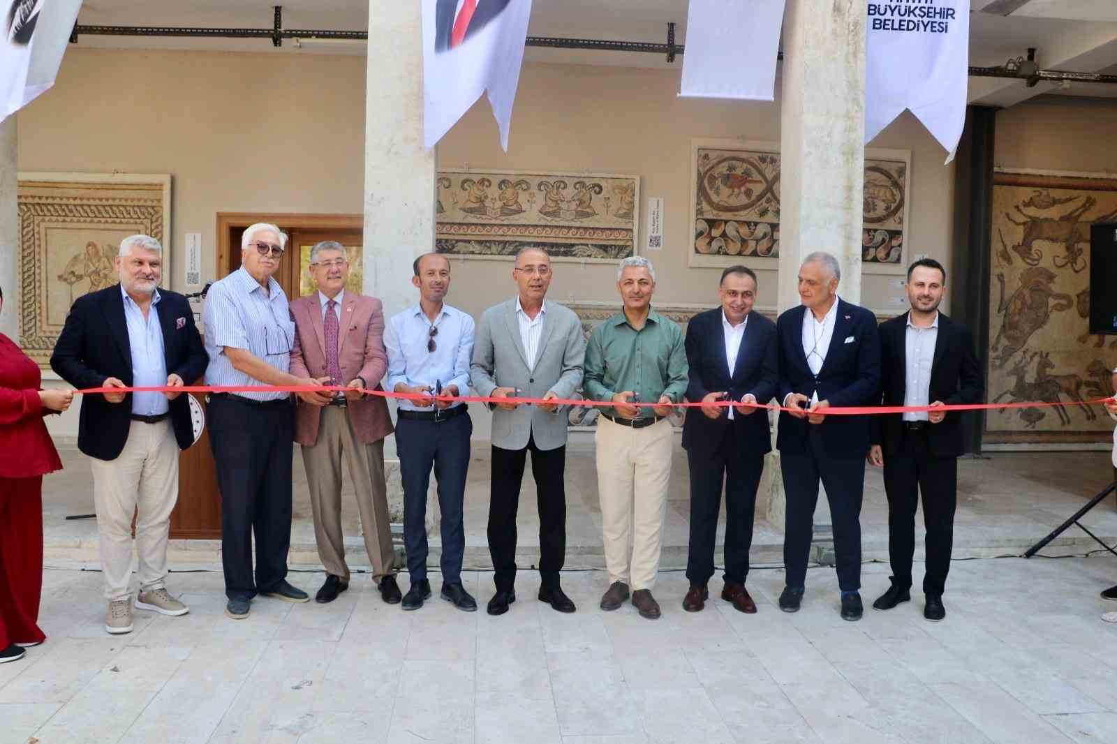 Antakya’nın yerinden edilen mozaiklerinin replikaları görücüye çıktı
