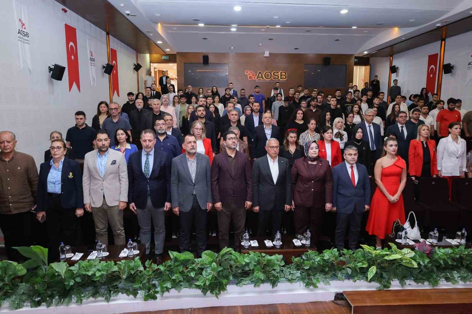 AOSB’de "Cumhuriyetin İlk Yıllarında Adana ve Sanayi" etkinliği
