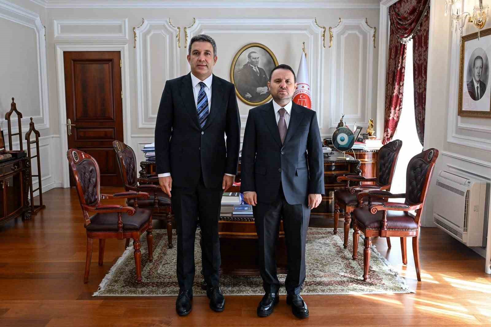 Aslanbay’dan Adalet Bakanı Akın Gürlek’e ziyaret
