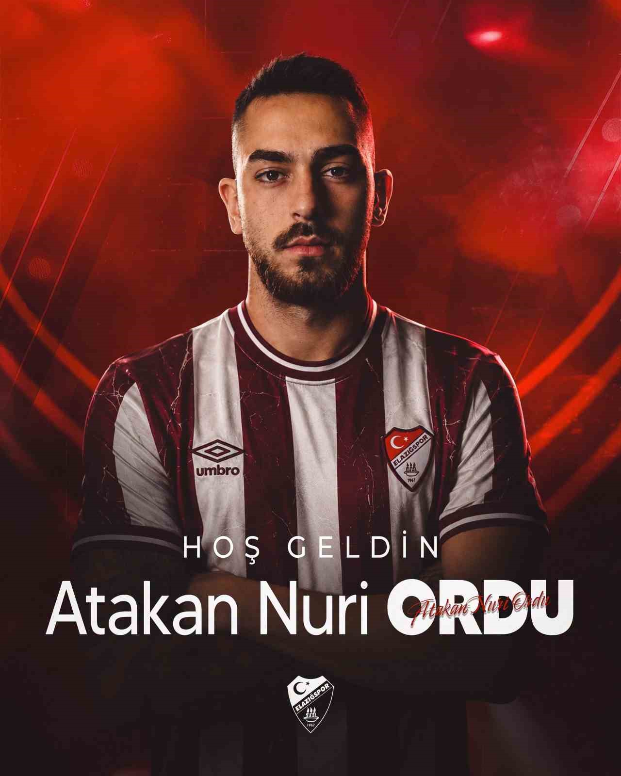 Atakan Nuri Ordu, Elazığspor’da
