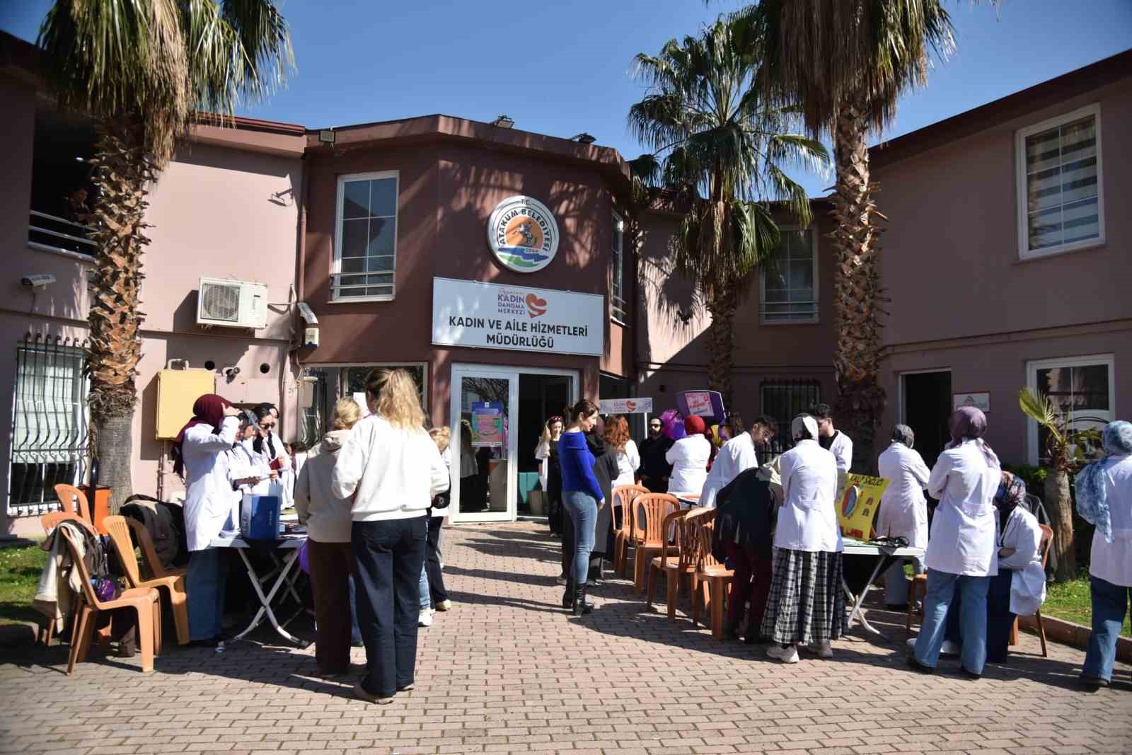 Atakum’da vatandaşlara genel sağlık taraması gerçekleştirildi
