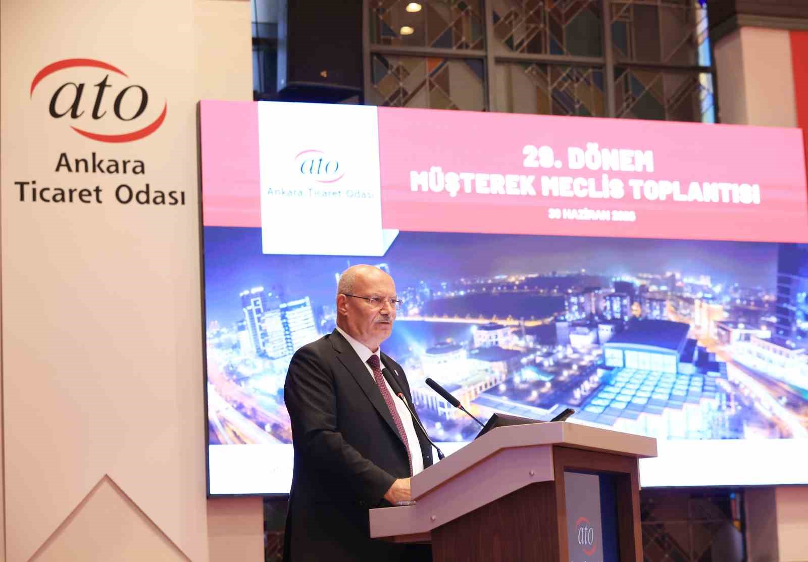 ATO Başkanı Baran: "Takipteki KOBİ kredileri bir yılda yüzde 126 oranında artarak 5,7 milyar dolara yükselmiş durumda"
