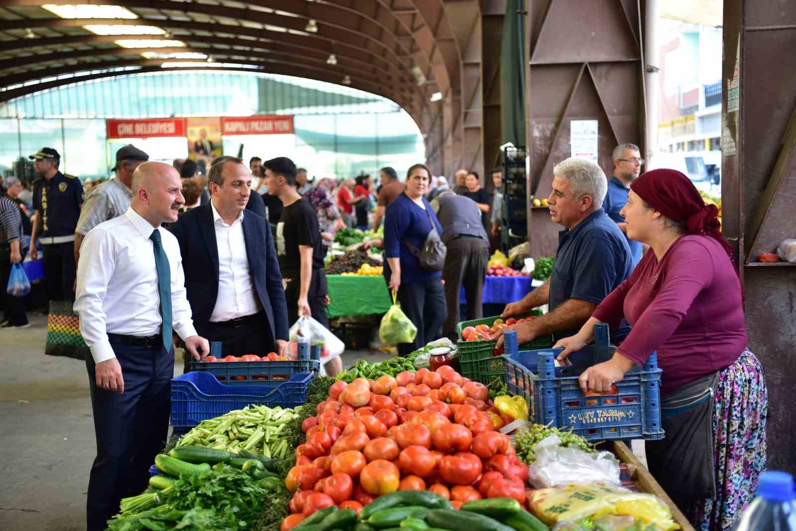 Aydın Valisi Osman Varol, Çine’de esnaf ve vatandaşlarla buluştu
