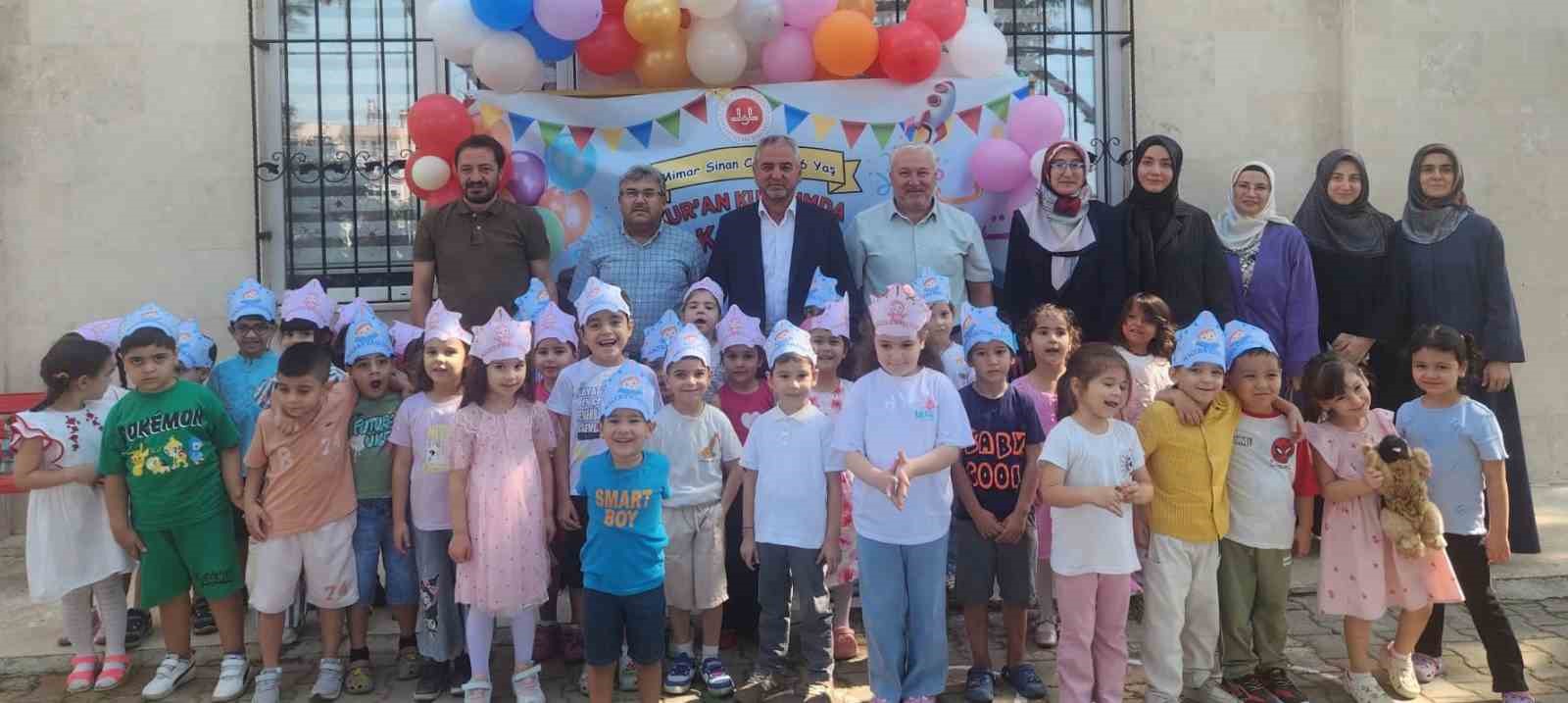 Aydın’da 4-6 yaş Kur’an kurslarında yeni eğitim dönemi başladı
