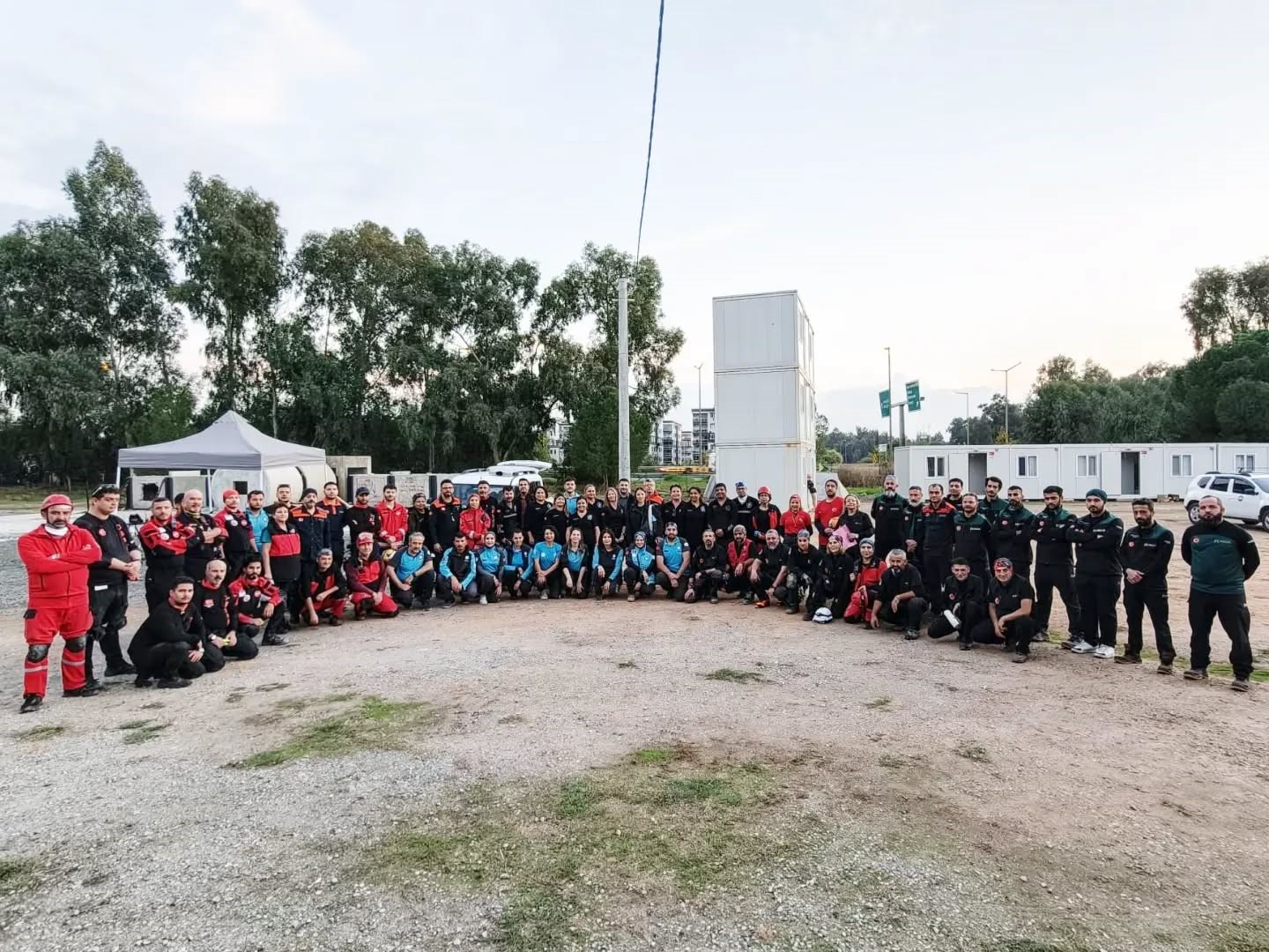 Aydın’da afet tatbikatı gerçeğini aratmadı

