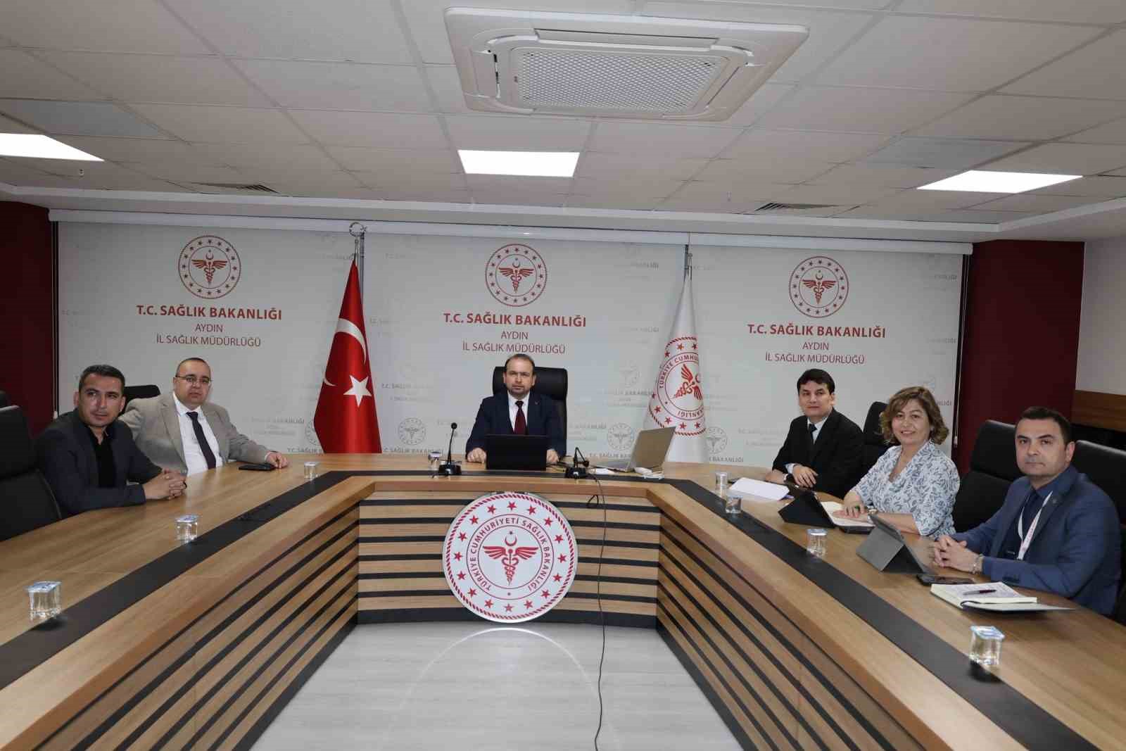 Aydın’da halk sağlığı toplantıda değerlendirildi
