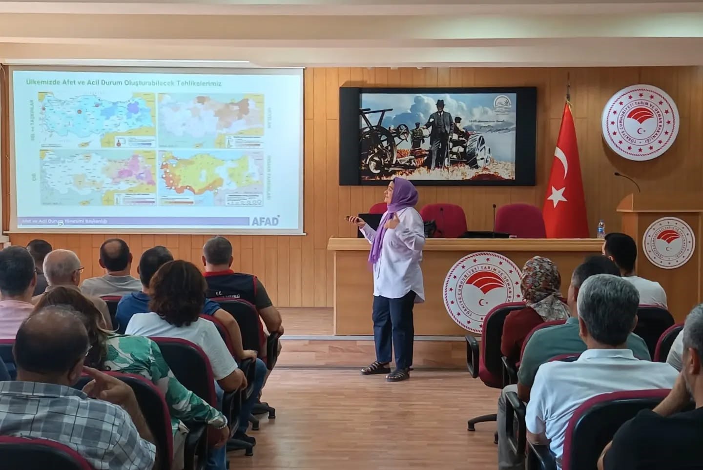 Aydın’da kamu personeline afet ve yangın farkındalık eğitimi
