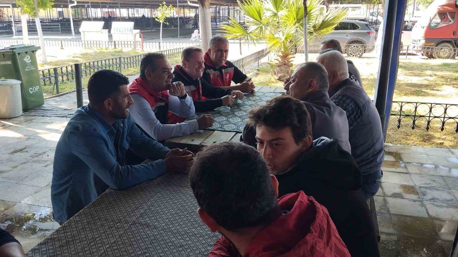 Aydın’da kurbanlık satış noktalarında kontrol yapıldı
