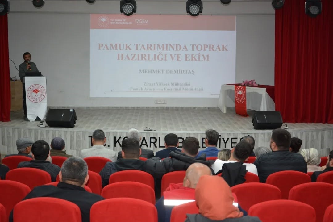 Aydın’da pamukta eğitim seferberliği başladı
