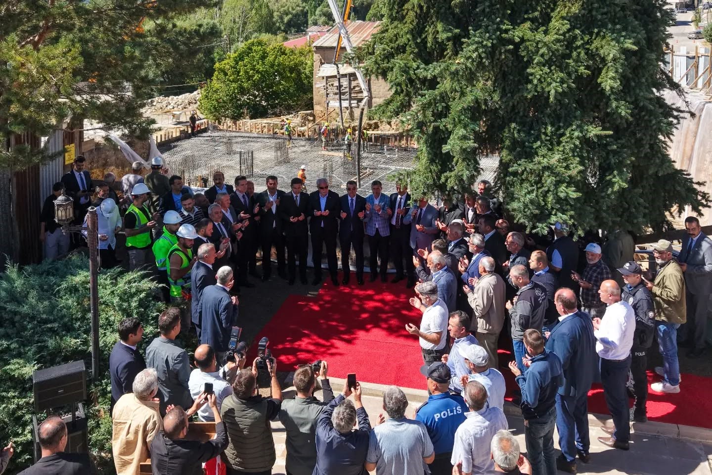 Aydıntepe Merkez Camii’nin temeli atıldı
