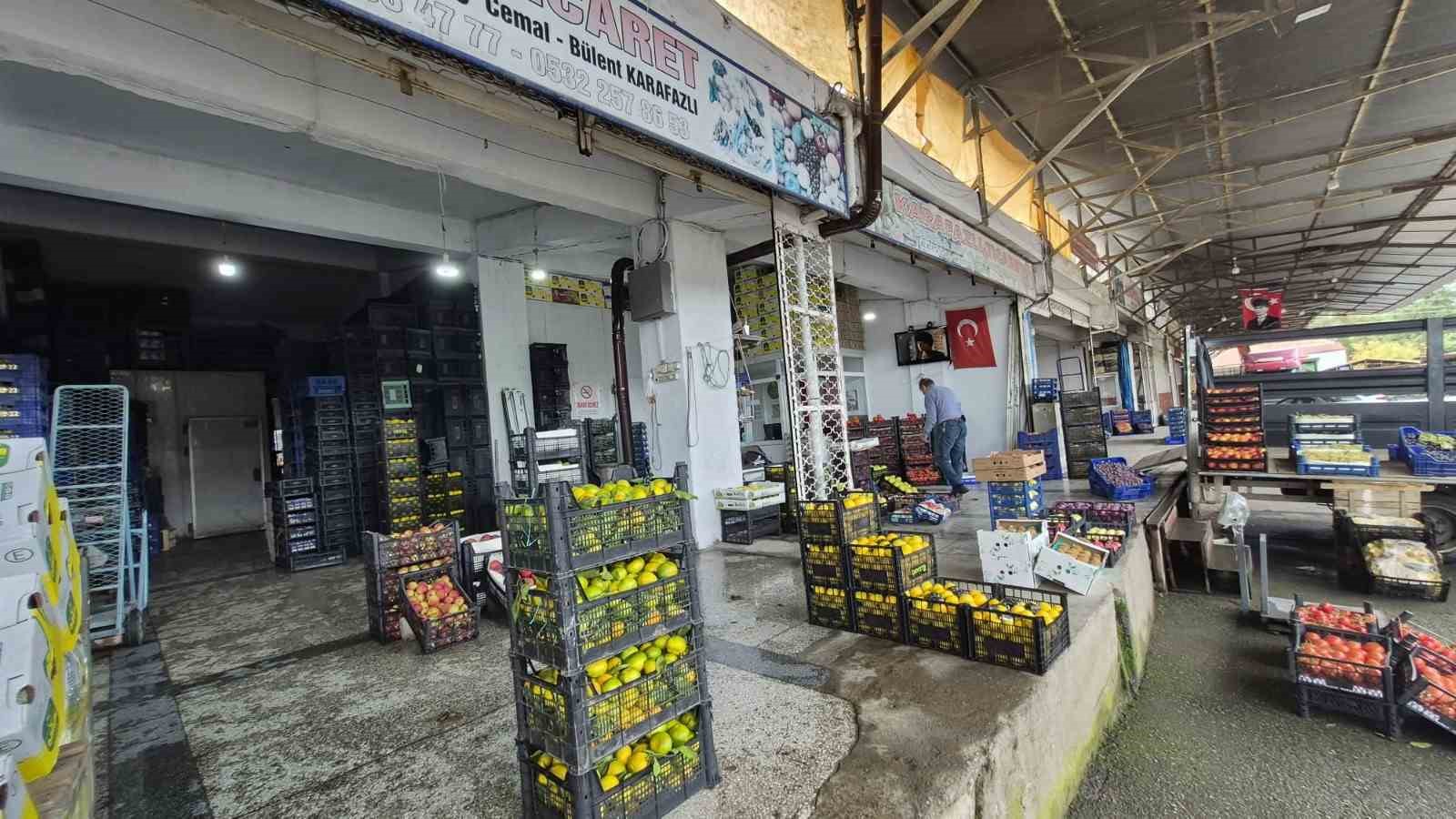 Bafra Sebze ve Meyve Hali esnafının talepleri
