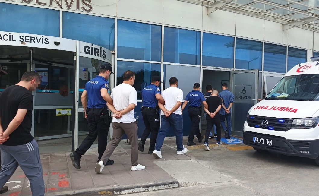 Bafra’da Sokaklar Güvende operasyonu: 10 gözaltı
