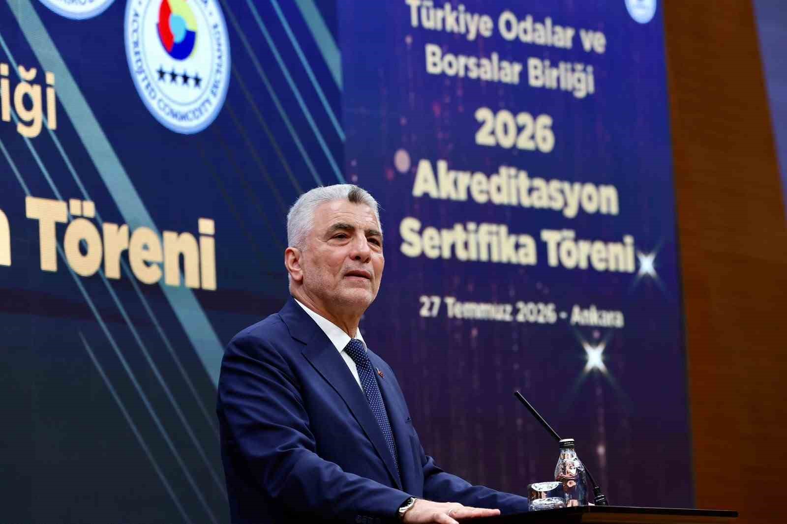 Bakan Bolat: "Avrupa Birliği’ndeki yeni korumacılık dalgaları karşısında Türk ekonomisinin olumsuz etkilenmemesi için yoğun diplomasi sürdürülüyor"

