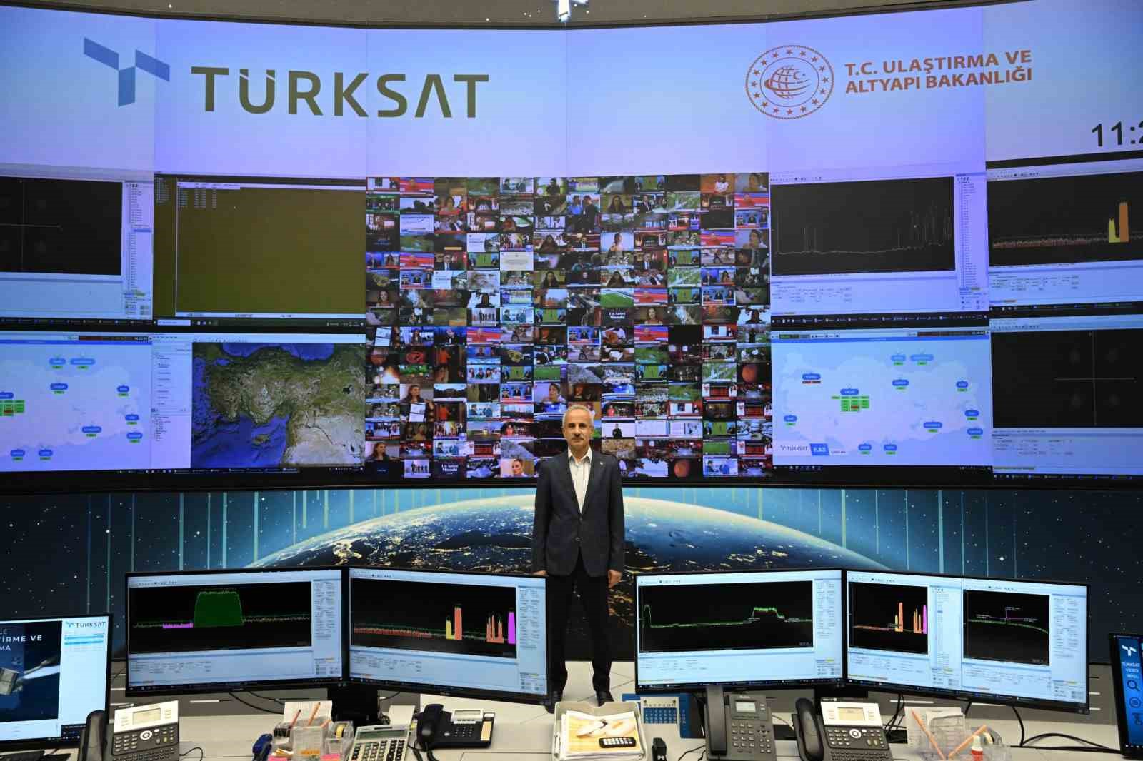 Bakan Uraloğlu: "Televizyon ve radyo kanallarımız artık yeni nesil uydularımızla daha kaliteli ve daha yüksek teknolojiyle yayın yapacak"
