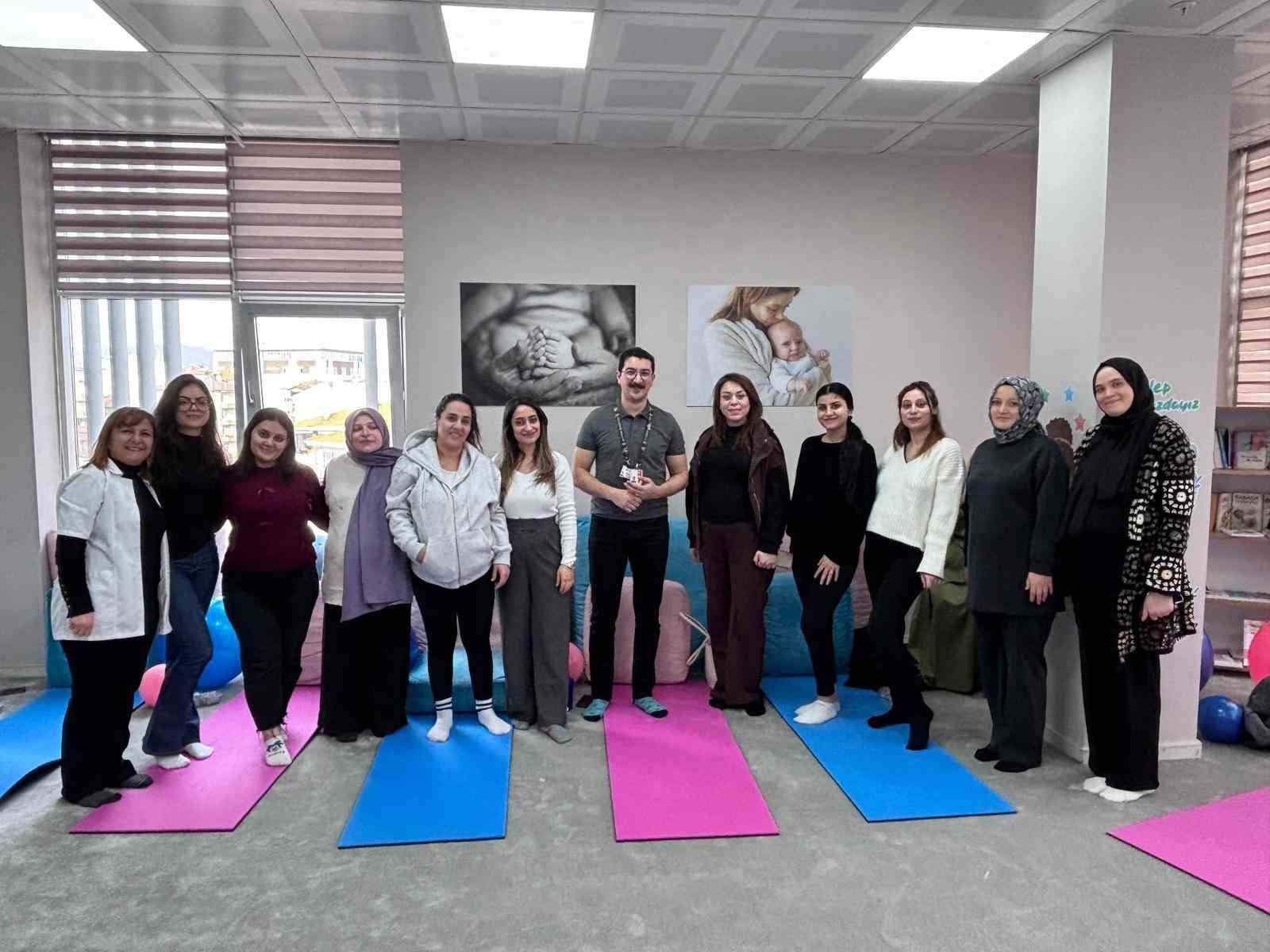 Bartın’da kadınlara gebelik eğitimi eğitimi

