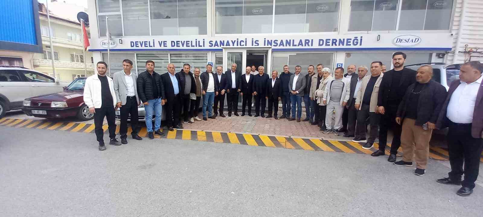 Başkan Bağlamış’tan Develi’ye ziyaret
