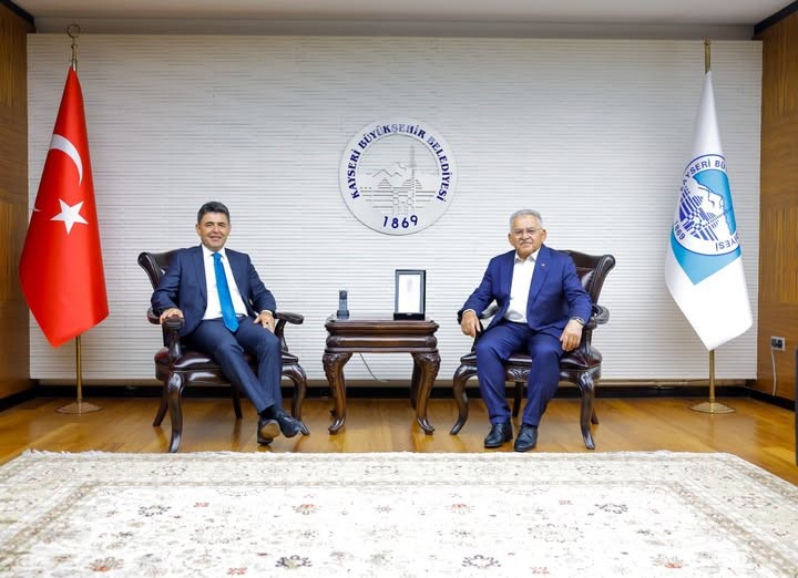 Başkan Büyükkılıç, Bakan Yardımcısı Boyraz’ı ağırladı
