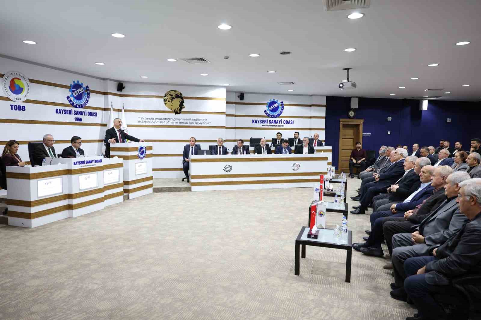 Başkan Büyüksimitci: "Hedefimiz daha güçlü, daha rekabetçi bir Kayseri sanayisi"
