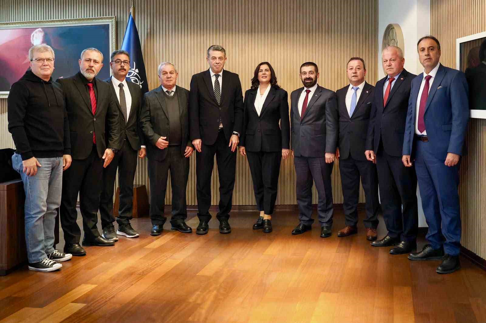 Başkan Çerçioğlu, Aydın Esnaf ve Sanatkarlar Odaları Birliği’ni ağırladı
