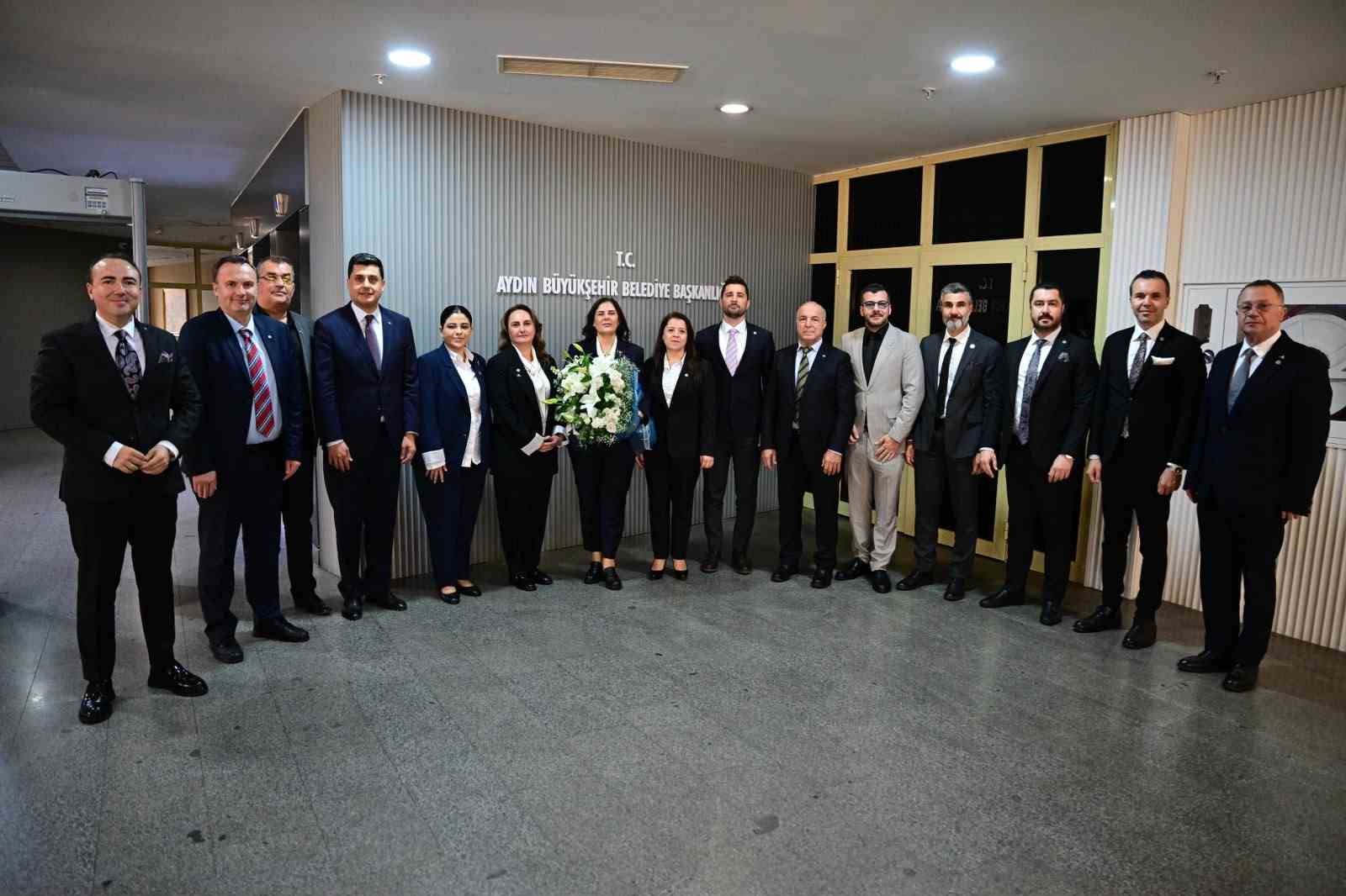 Başkan Çerçioğlu, AYSO Başkanı Maraş ve üyeleri ile görüştü
