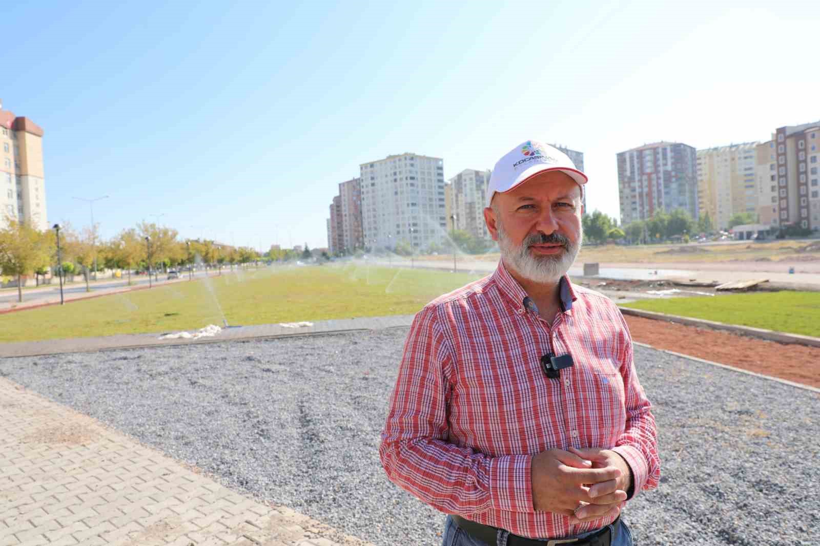 Başkan Çolakbayrakdar: "Evlatlarımızın hayallerini süsleyen parklar inşa ediyoruz"
