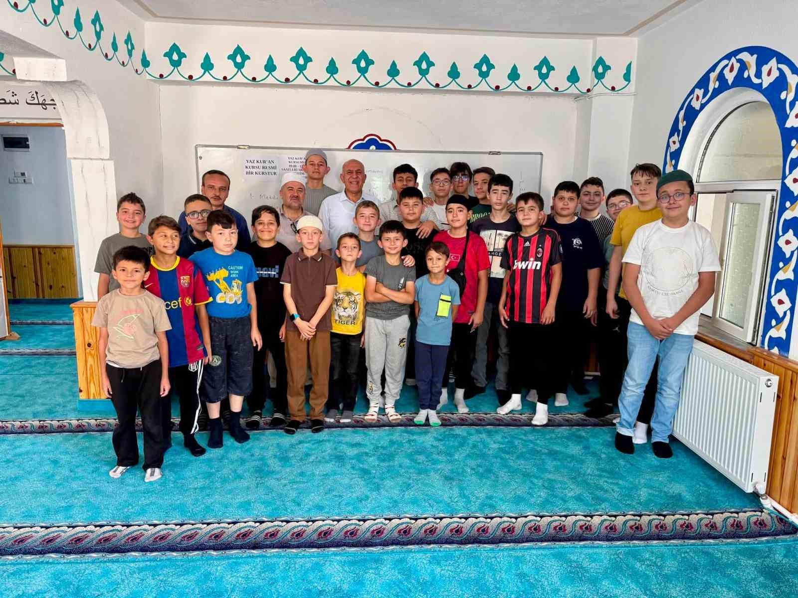 Başkan Demirtaş’tan Yaz Kur’an Kursu’na ziyaret
