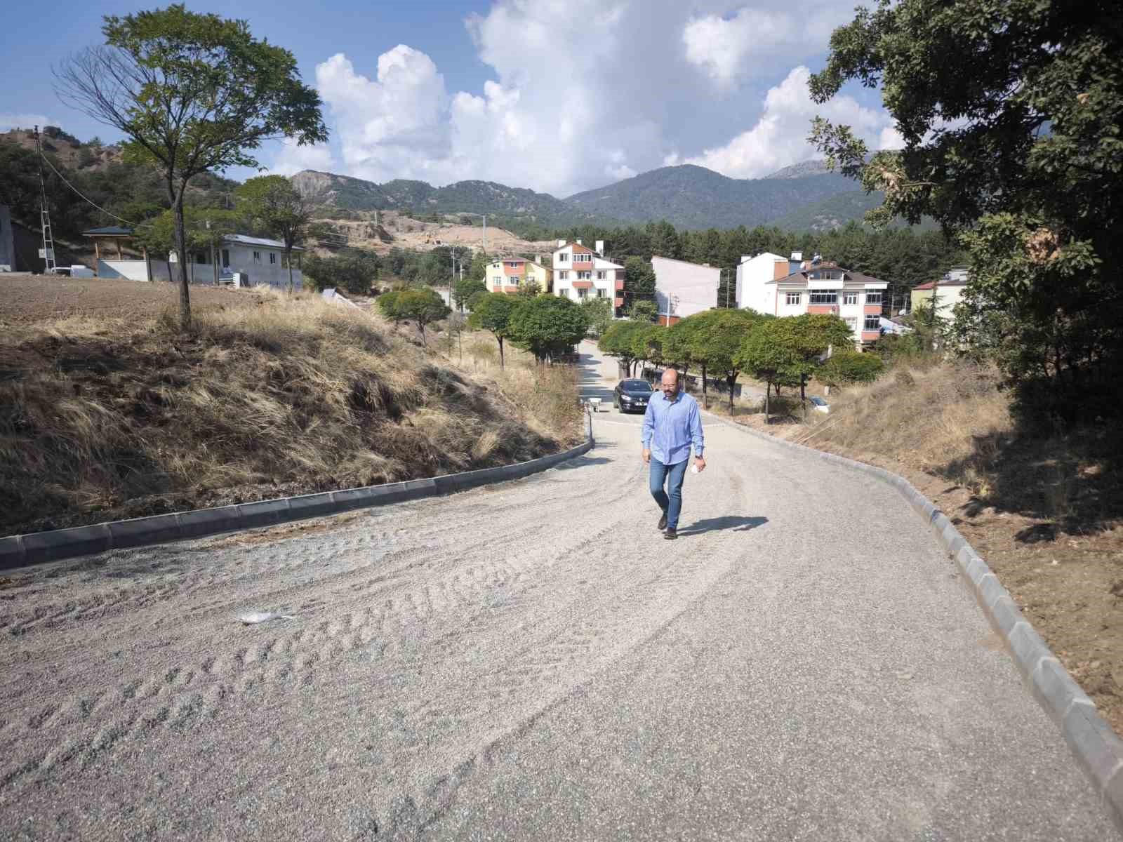 Başkan Kavaklıgil, ilçede yürütülen çalışmaları yerinde inceledi
