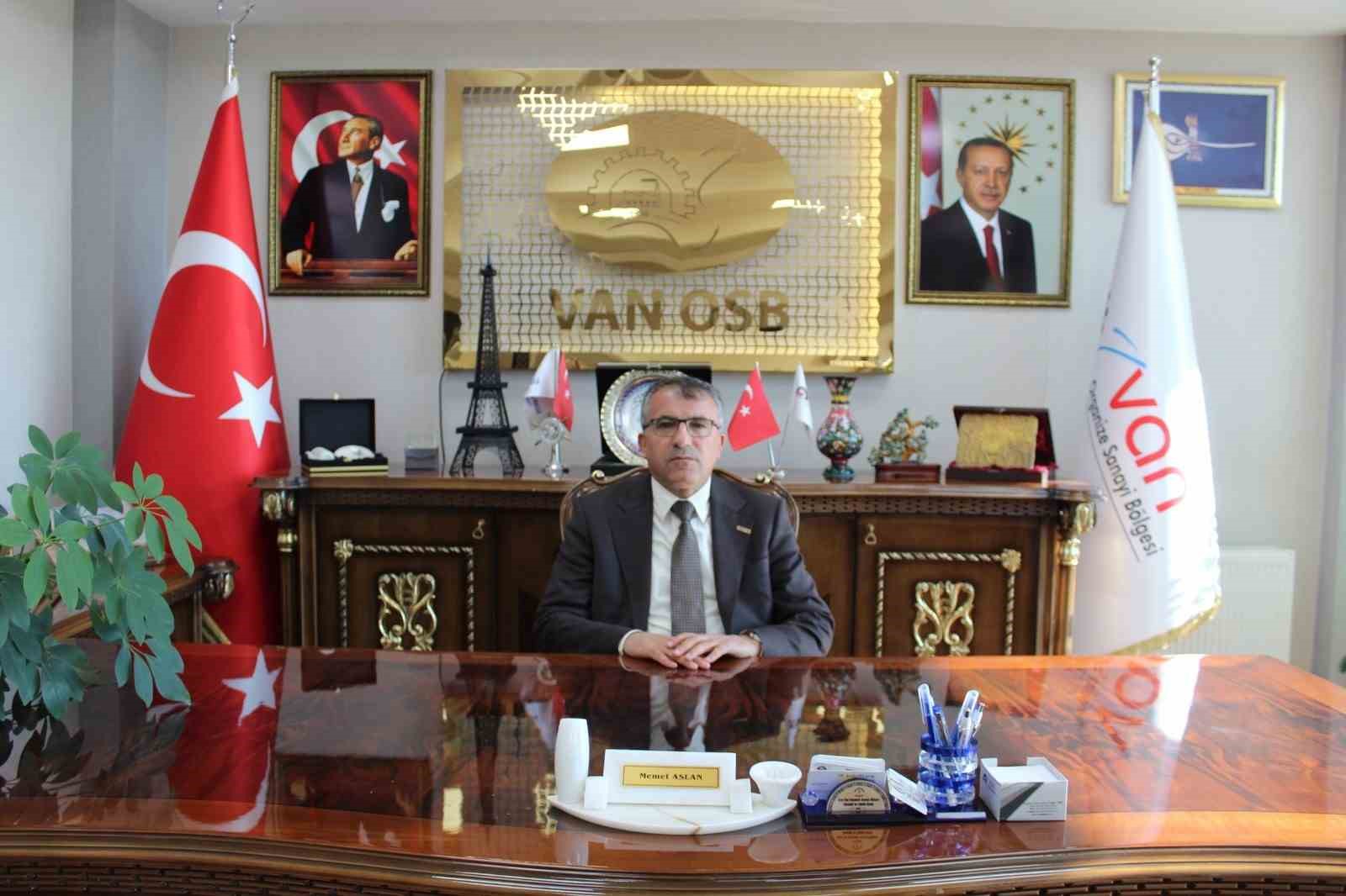 Başkan Memet Aslan’dan bayram mesajı
