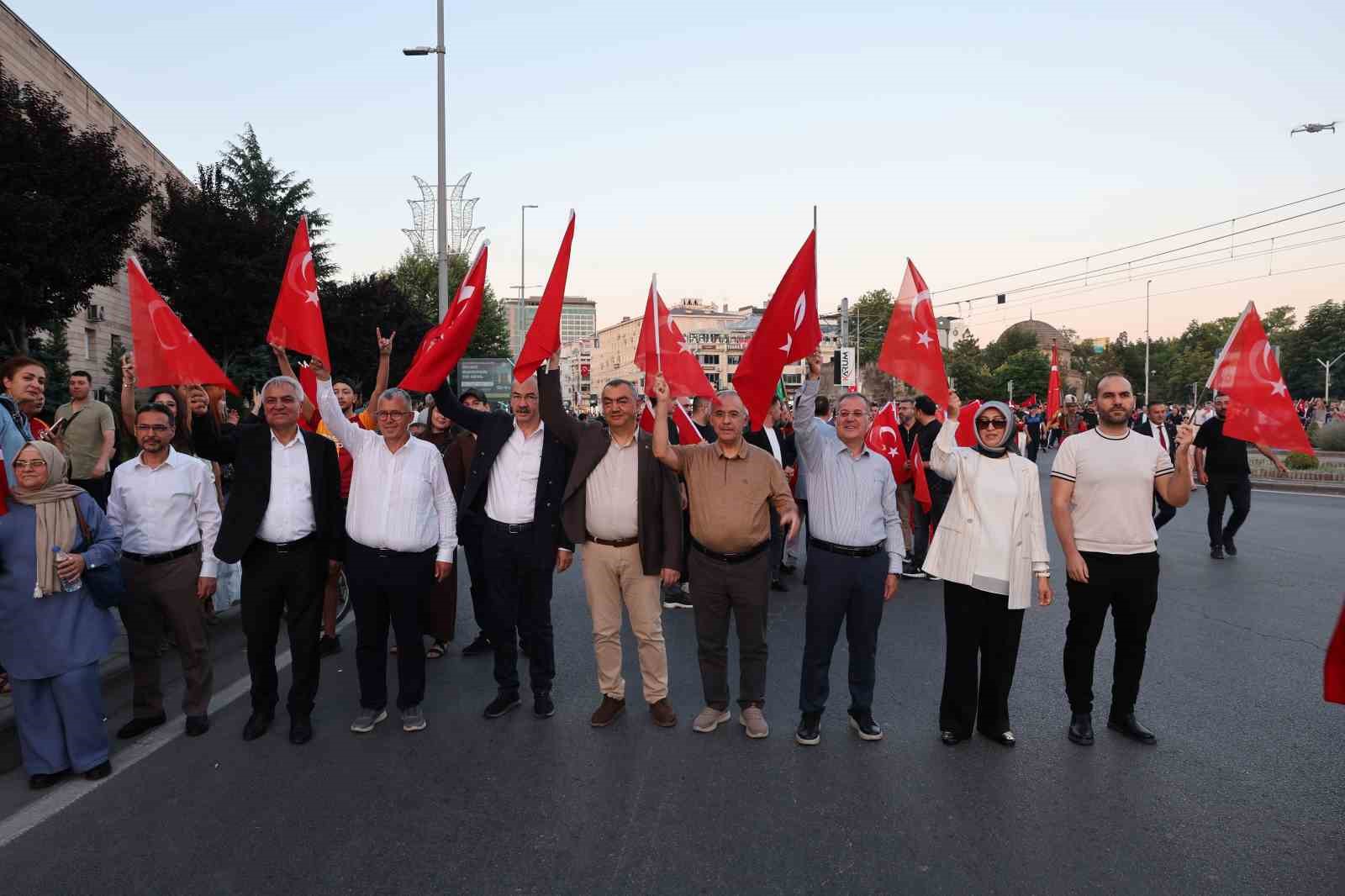 Başkan Özdoğan: "15 Temmuz’u unutmayacağız, unutturmayacağız"
