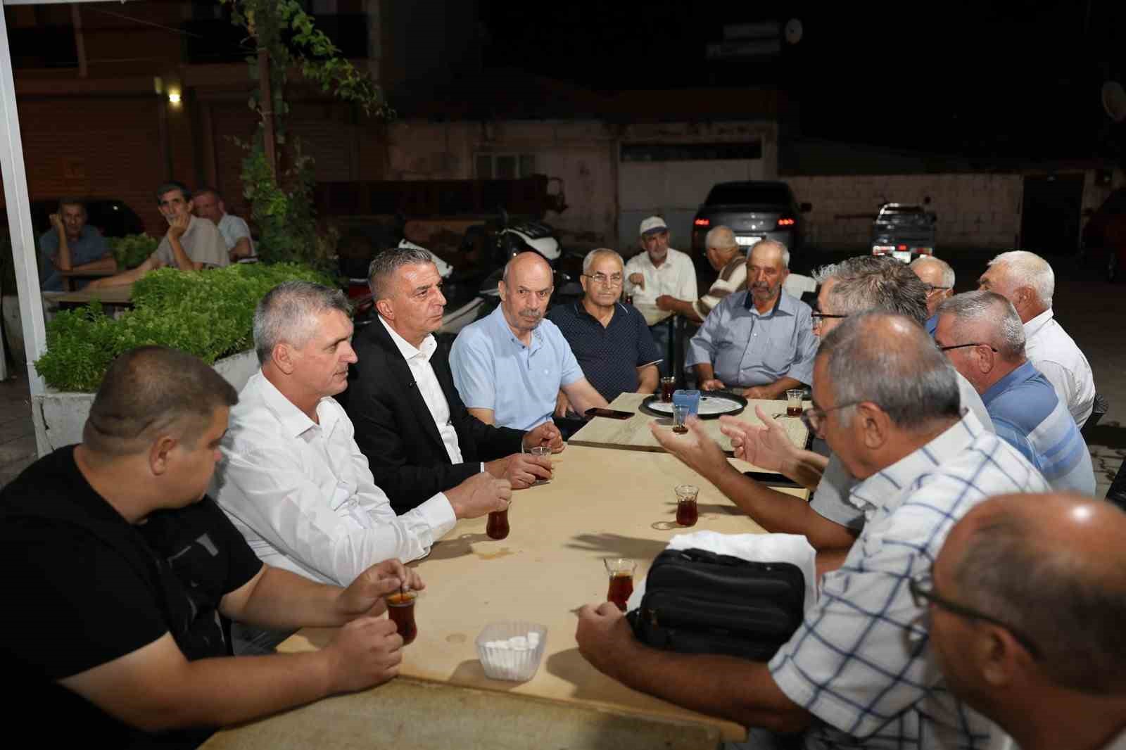 Başkan Şimşek Aşağıçobanisa’da vatandaşların taleplerini dinledi
