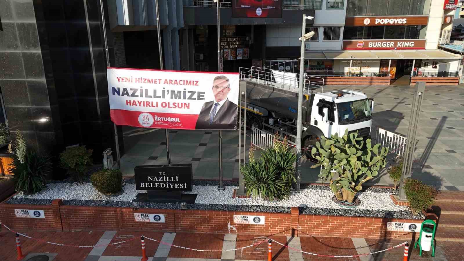 Başkan Tetik, Nazilli’ye 32’inci aracı kazandırdı
