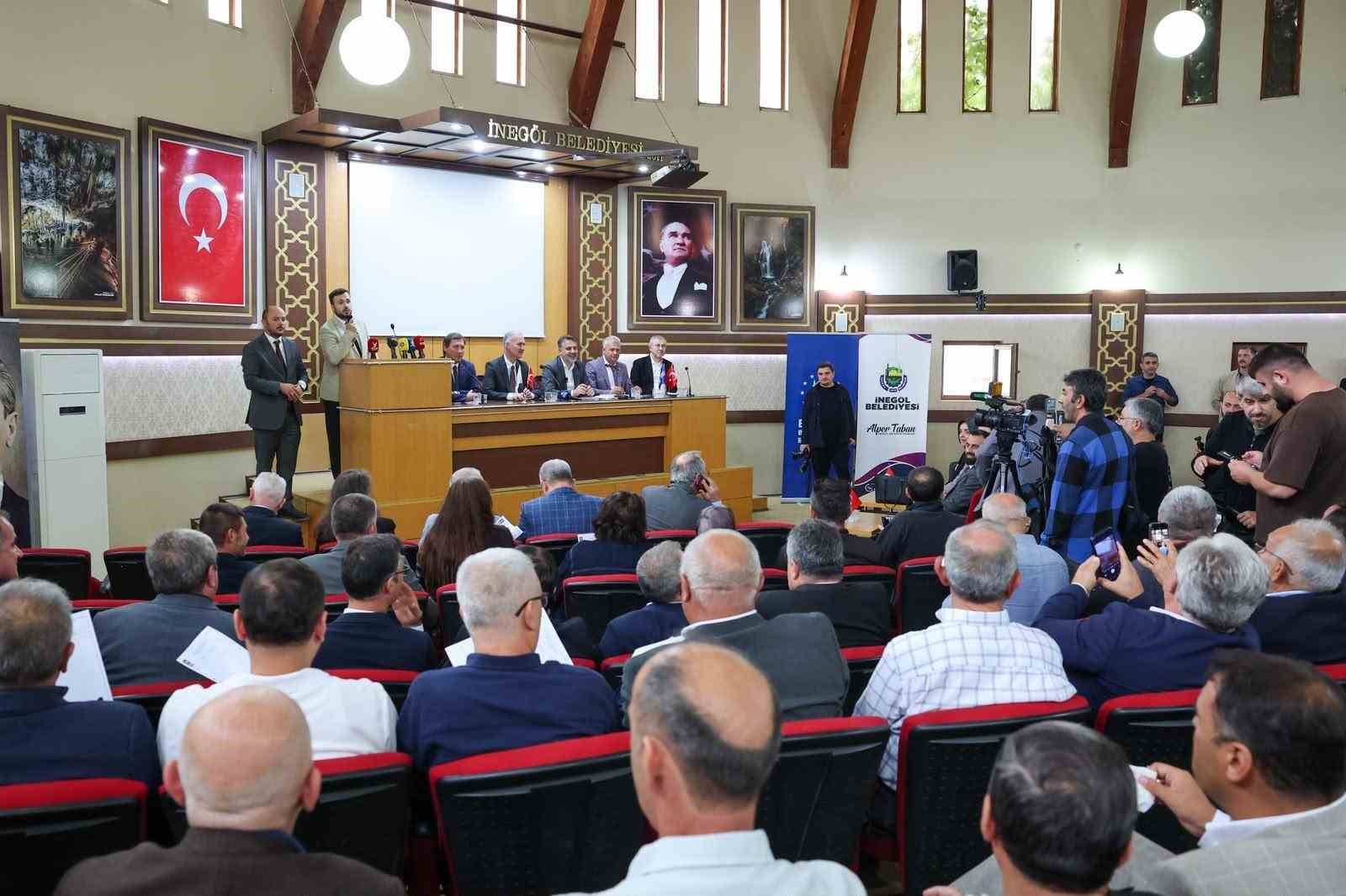 Başkan Vekili Biba’dan İnegöllü muhtarlara müjde
