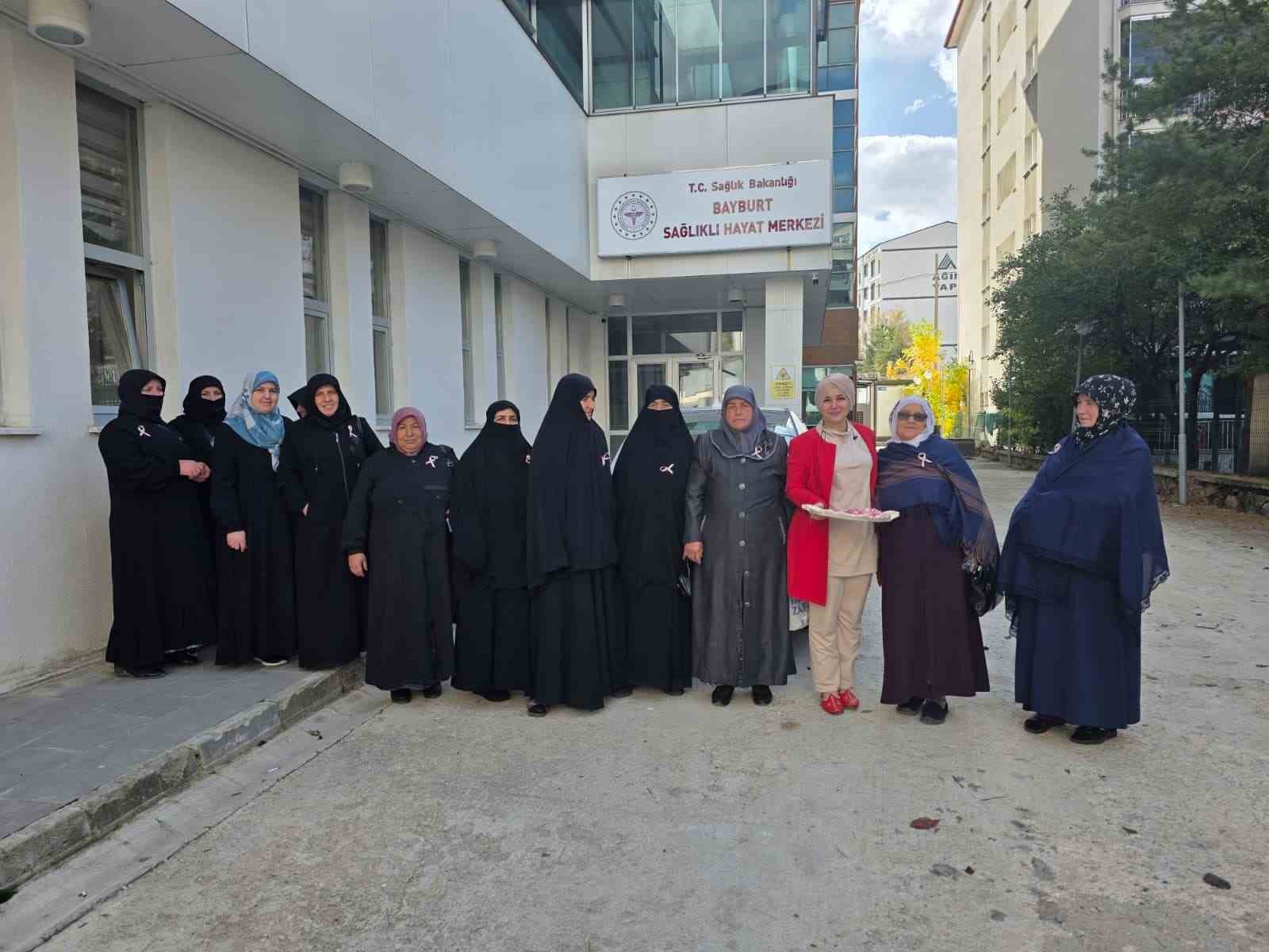 Bayburt’ta 3 köyün sakinlerine kanser taraması yapıldı
