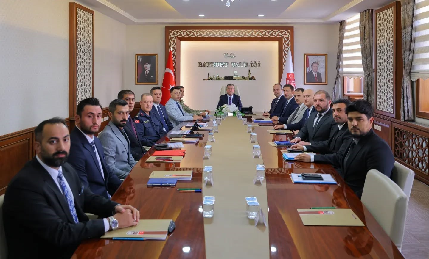 Bayburt’ta Genişletilmiş Güvenlik ve Asayiş Toplantısı yapıldı
