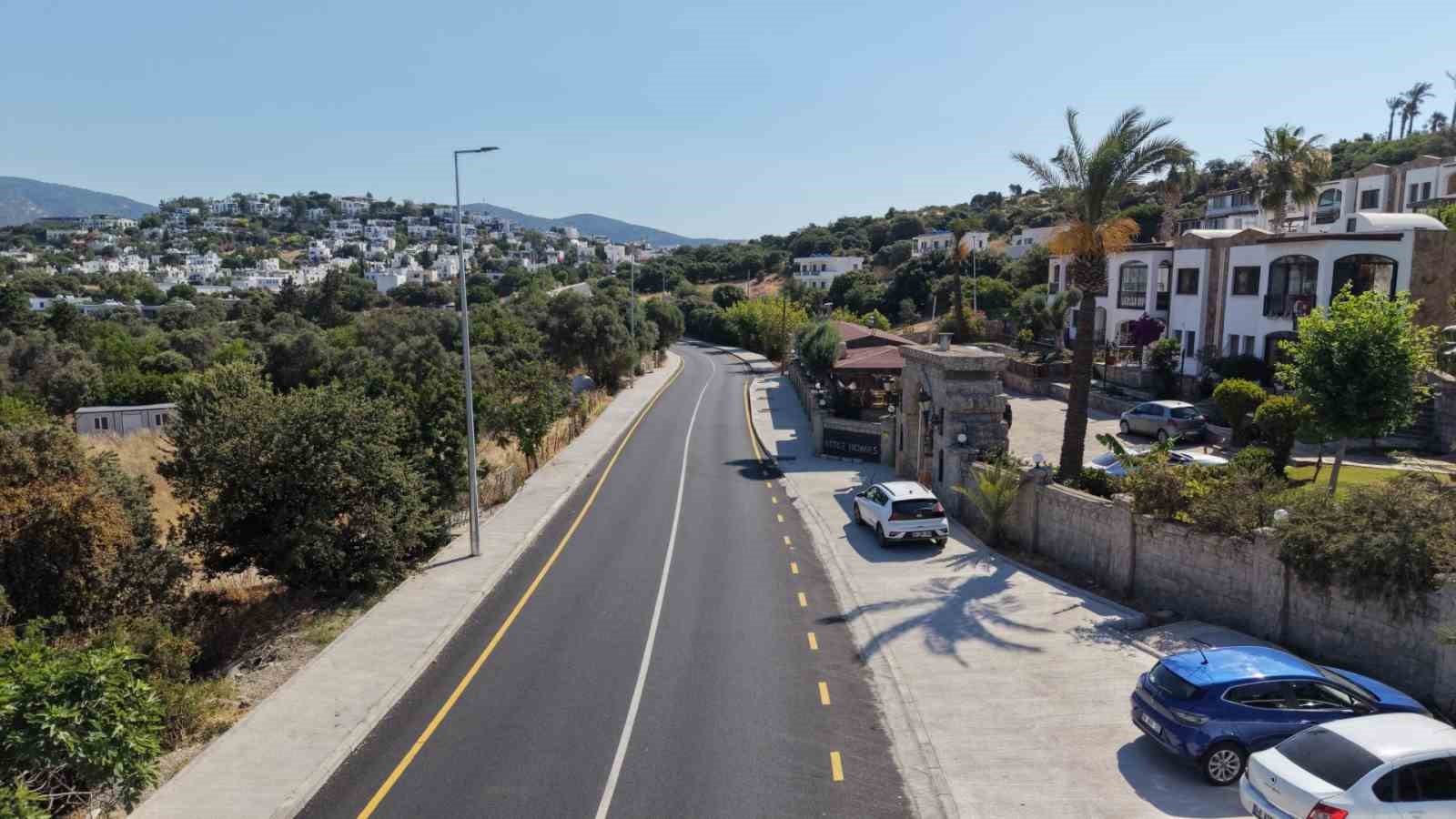 Bergamut Caddesi ile Derviş Görgün Caddesi’nde çalışmalar tamamlandı

