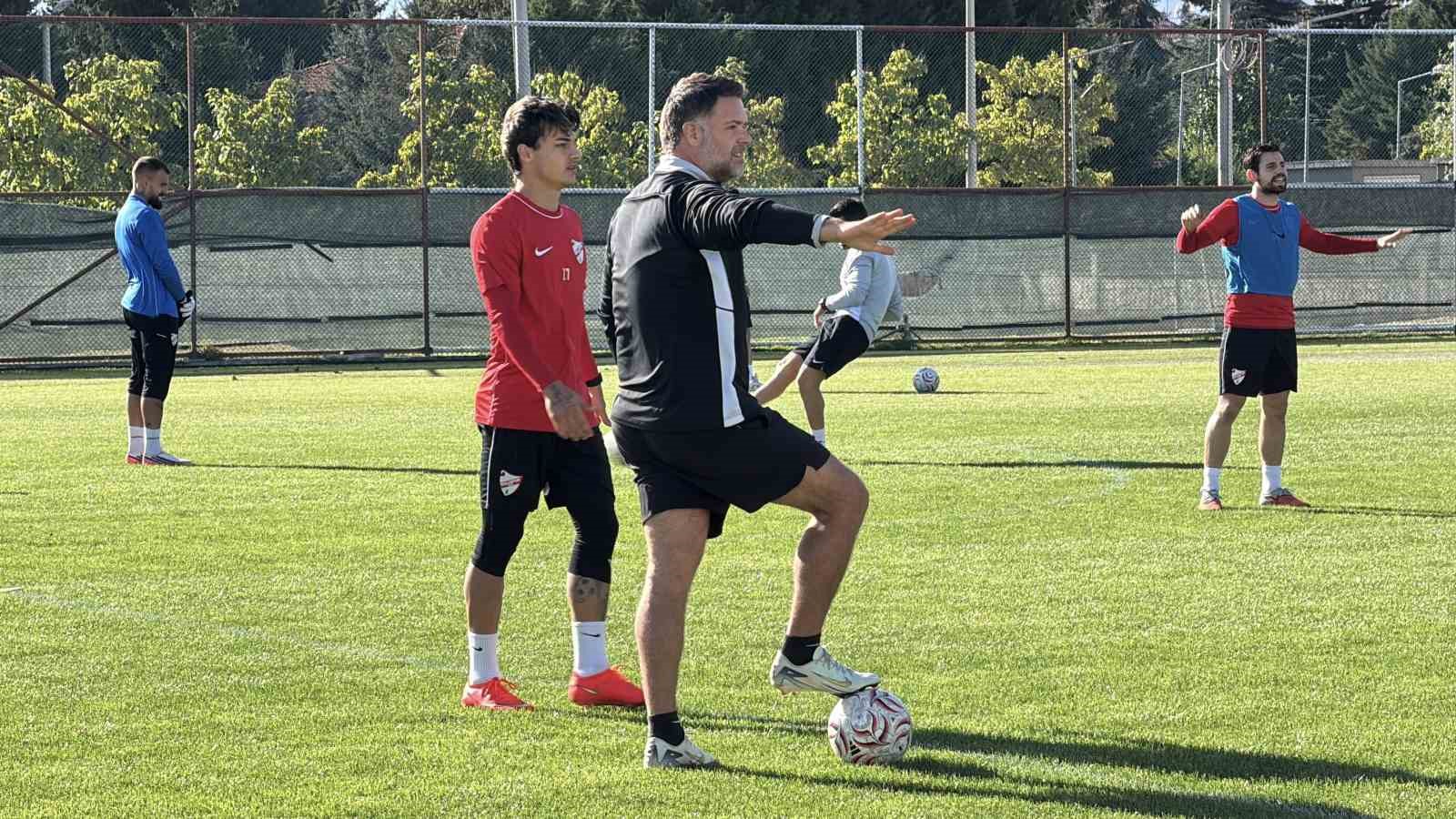 Boluspor, Pendikspor maçı hazırlıklarını sürdürdü
